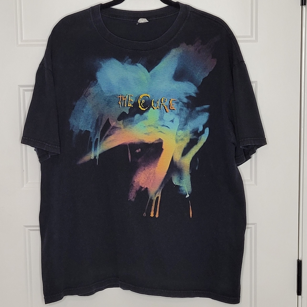 Vintage Rare The Cure The Head On The Door Double Sided XL T-Shirt